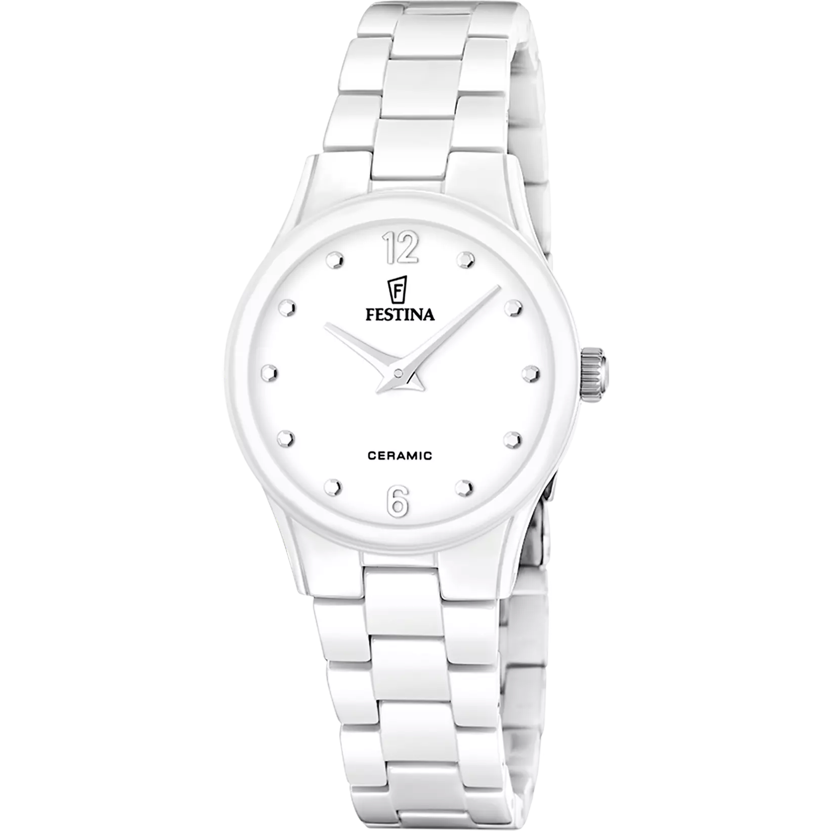 Festina Ceramic Watch F20751/1 White