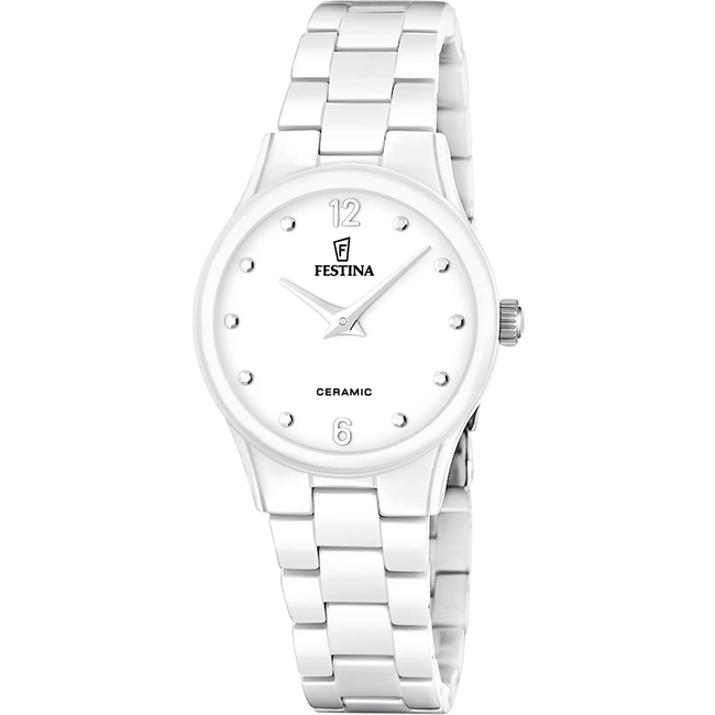 Festina Ceramic Watch F20751/1 White