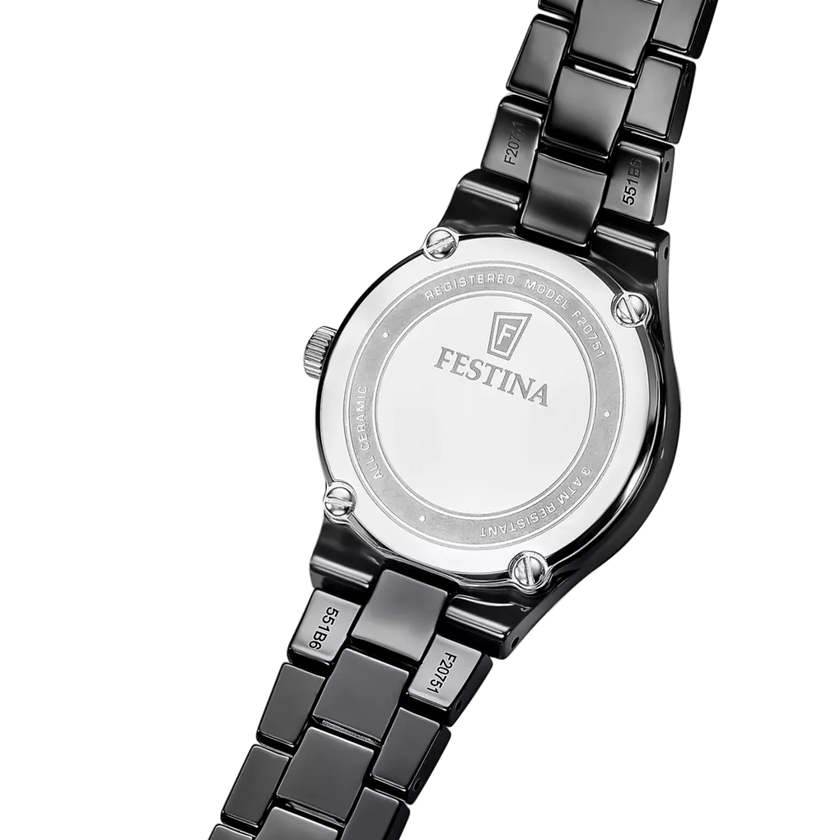 Orologio da donna Festina Ceramic F20751/7 nero