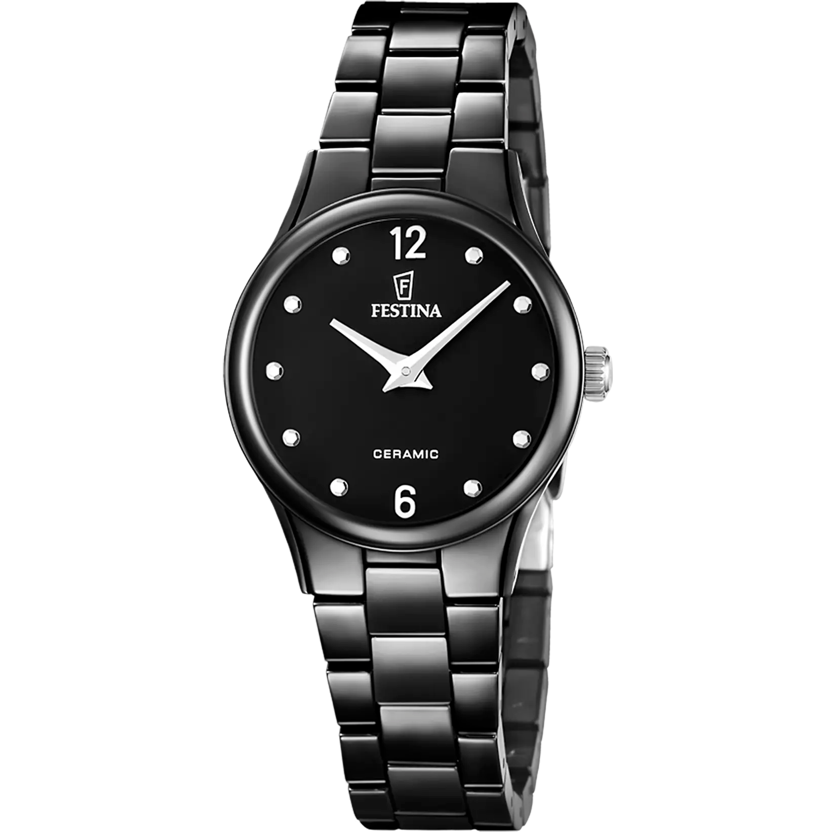 Orologio da donna Festina Ceramic F20751/7 nero