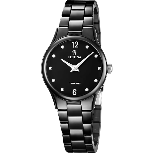 Women's watch Festina Ceramic F20751/7 black