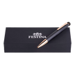 FESTINA PEN CHROME ROSE GOLD AND BLUE FWS4103/N CHRONO BIKE