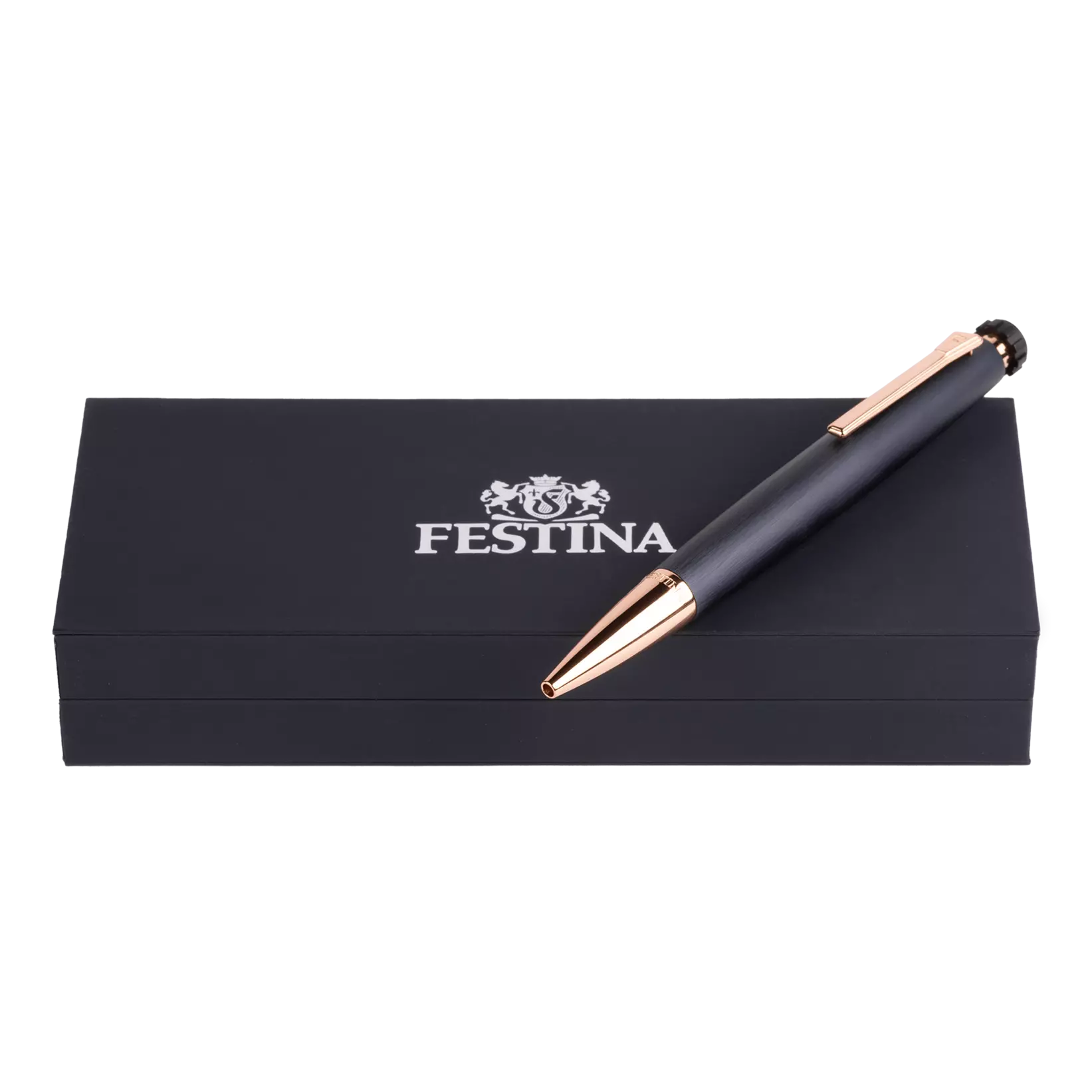 FESTINA PEN CHROME ROSE GOLD AND BLUE FWS4103/N CHRONO BIKE