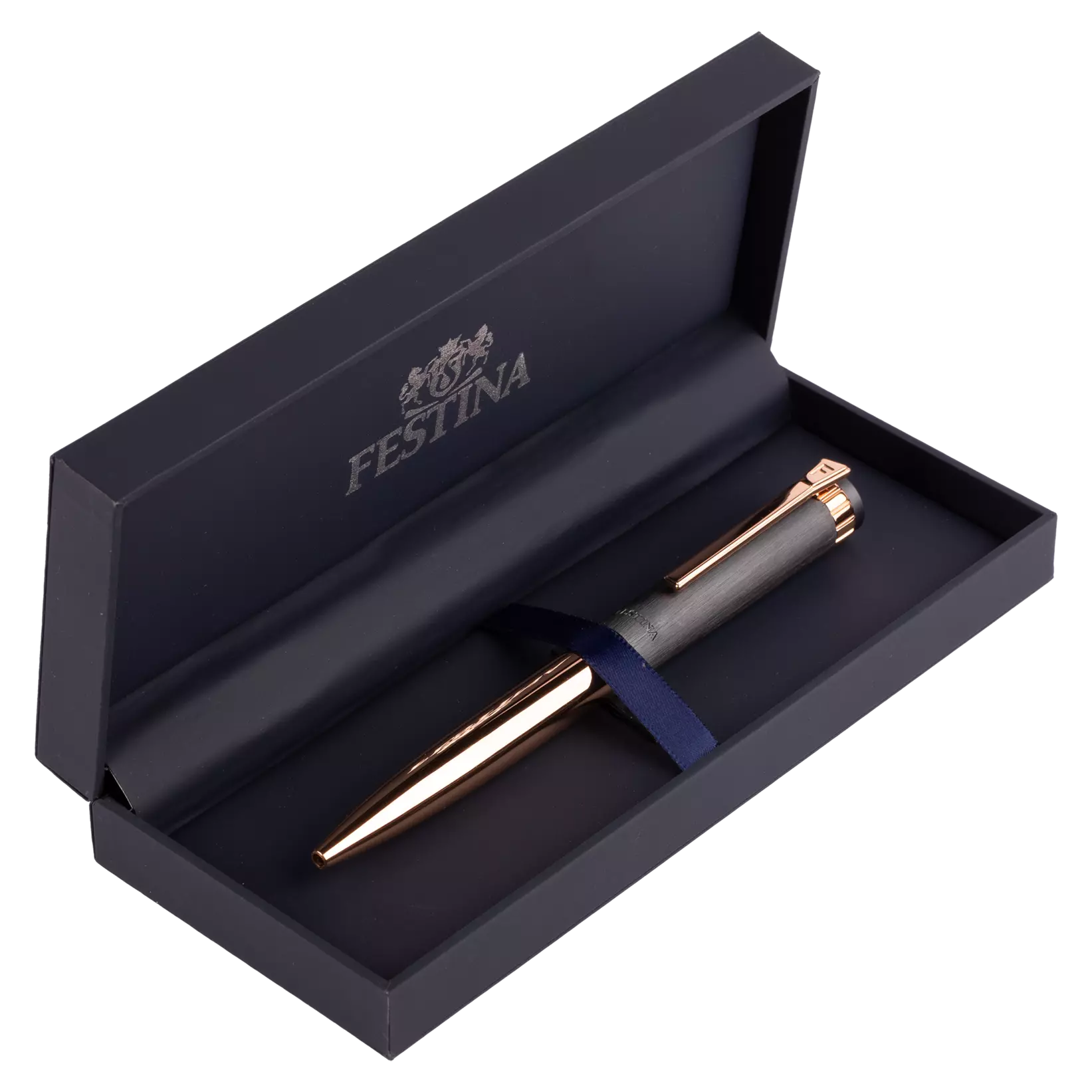 PENNA FESTINA GRIGIA E ORO ROSA FWS4107/D PRESTIGE