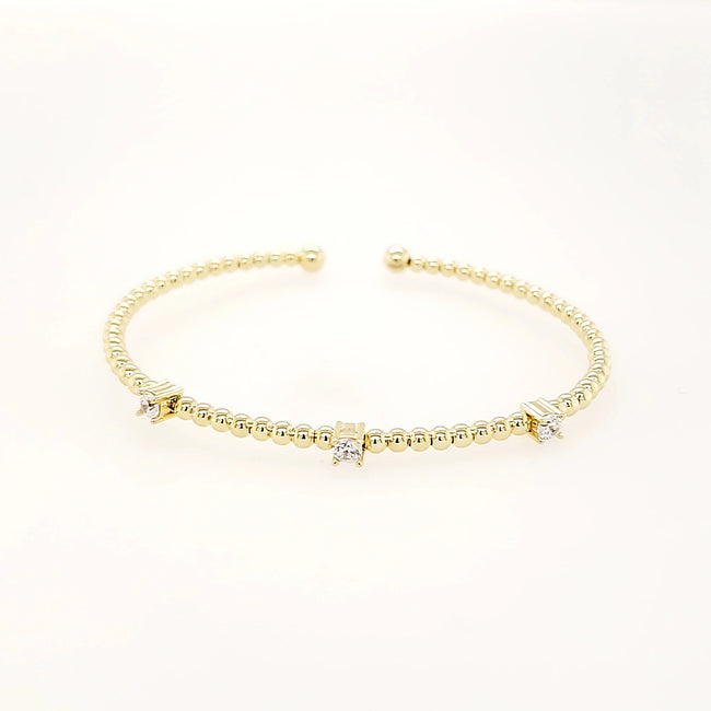 Bracciale da donna Nomination Fashion Era semirigido con 3 zirconi