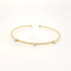 Bracciale da donna Nomination Fashion Era semirigido con 3 zirconi