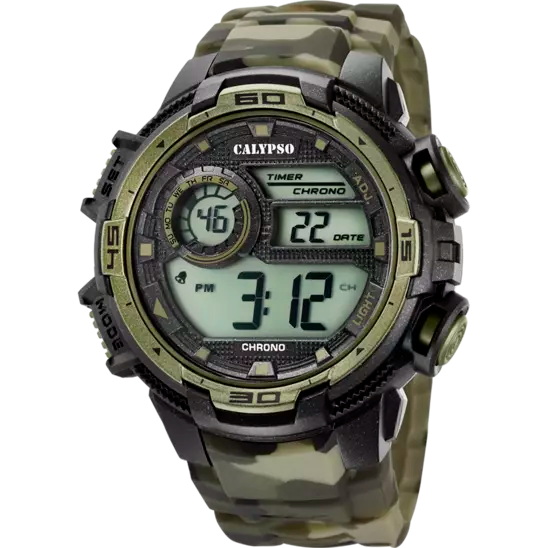 Orologio da uomo Calypso con cinturino mimetico