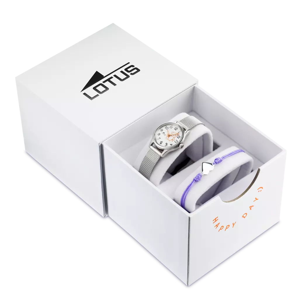 Girls' Watch Lotus 18571/F silver stainless steel strap