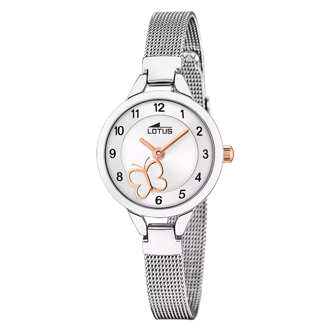 Orologio Lotus in acciaio per bambina