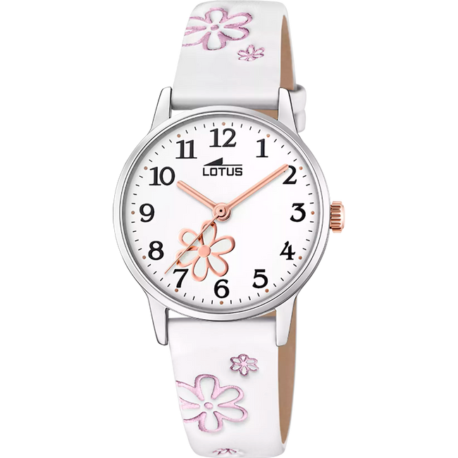 Lotus Junior Collection Watch 18863/1 white leather strap