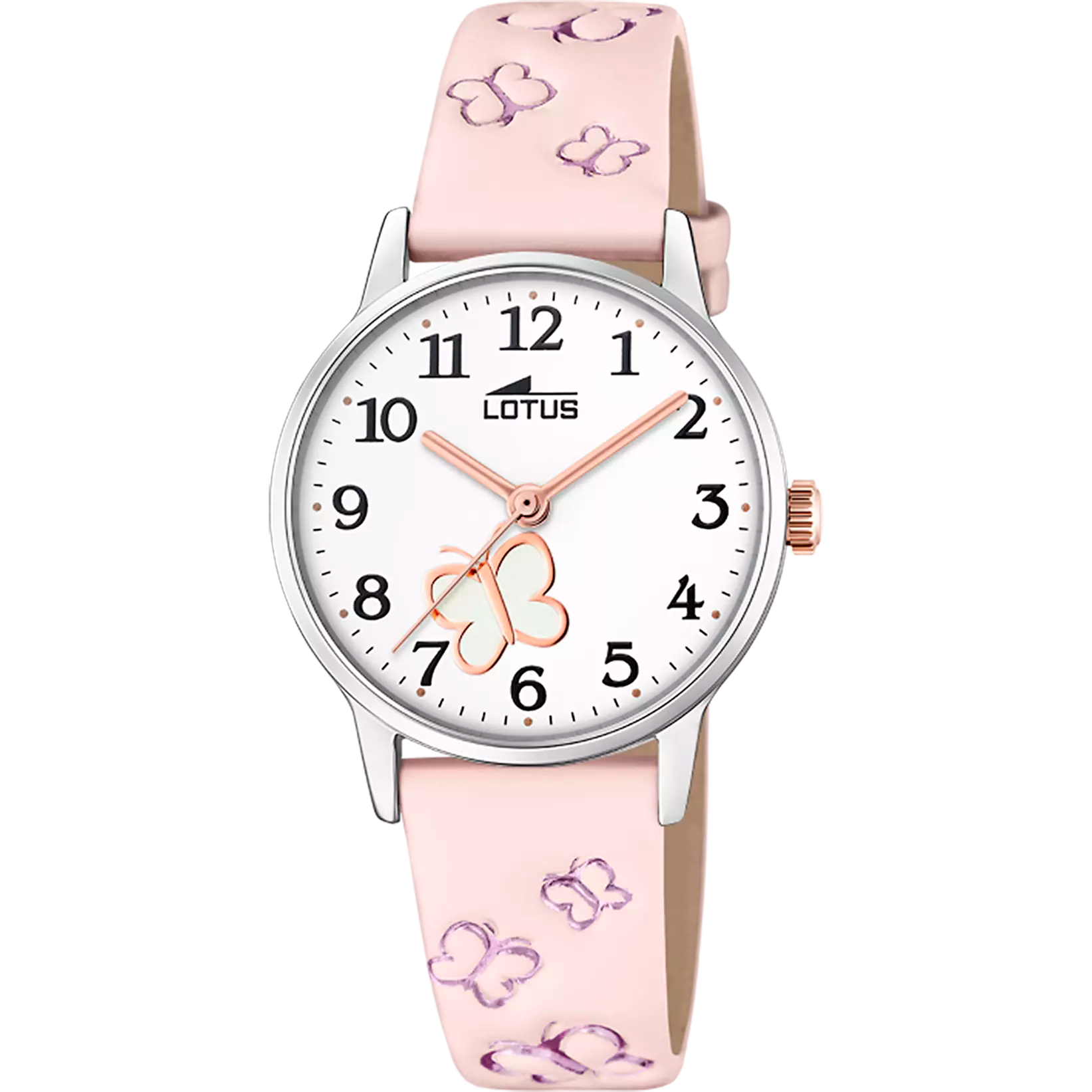 Lotus Junior Collection 18864/2 Pink Leather Strap Watch