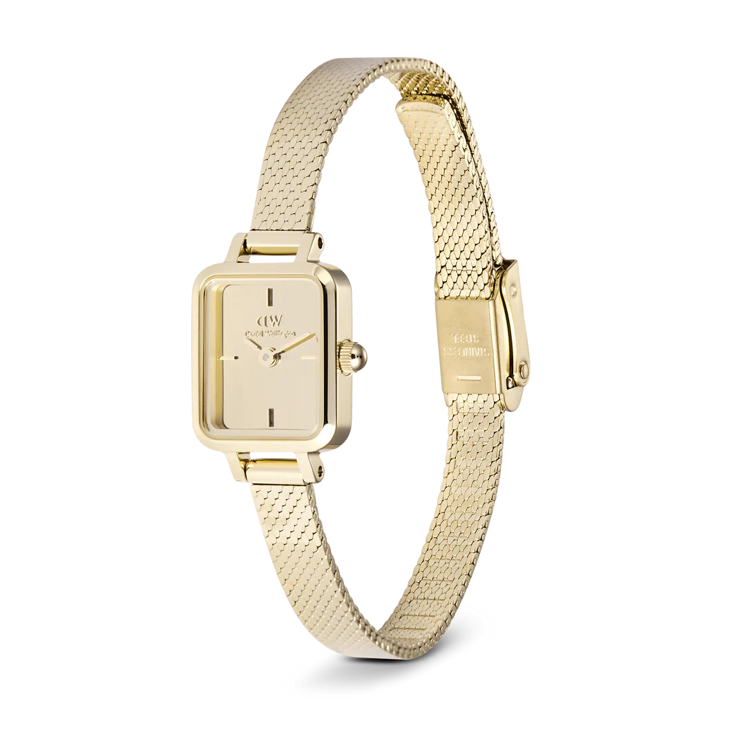 Orologio da donna Daniel Wellington Quadro Mini Reflection Gold DW00100801