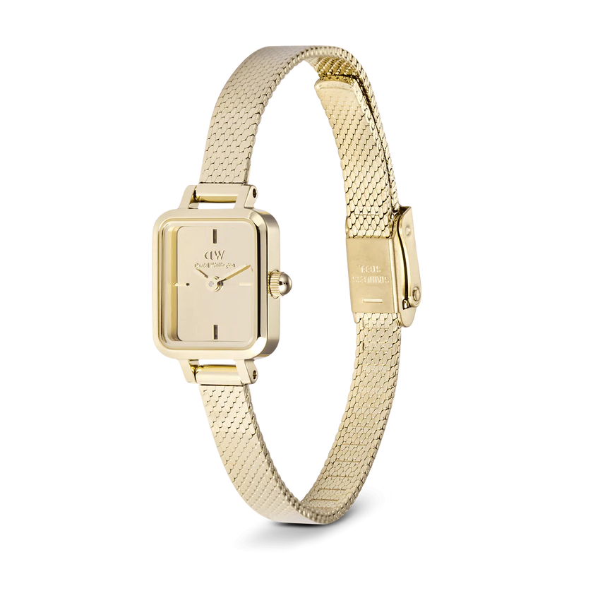 Orologio da donna Daniel Wellington Quadro Mini Reflection Gold DW00100801