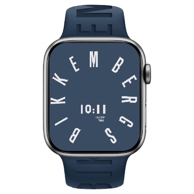 Orologio da uomo Bikkembergs in Alluminio e Silicone Blu 43mm BK31