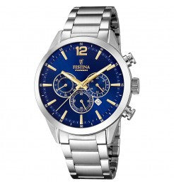 OROLOGIO FESTINA TIMELESS CHRONOGRAPH BLU