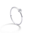 Anello Mikiko da donna in oro 18 carati e diamante