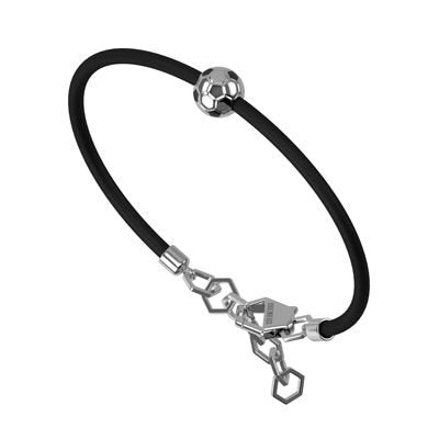 Bracciale Bikkembergs da Uomo in Acciaio con Diamante 0.01 Ct SPFB01WB