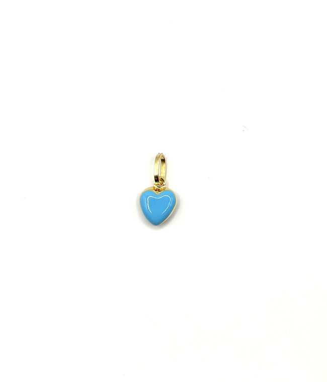 Ciondolo Cuore Azzurro