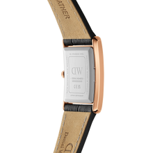 Orologio Daniel Wellington Bound Black Crocodile Rose Gold
