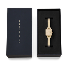 Orologio da donna Daniel Wellington Quadro Mini Reflection Gold DW00100801