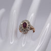 Anello Vintage Rubino