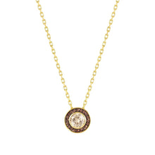 Collana Aurea Argento 925 e Cubic Zirconia